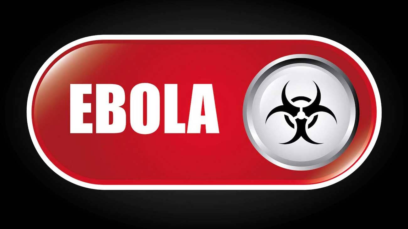 Ebola Virus Warning Sign Illustration